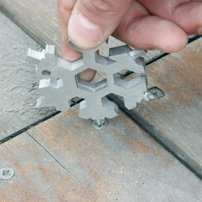 Multi-tool Snowflake Set with 18 Functions – Perfect Gift