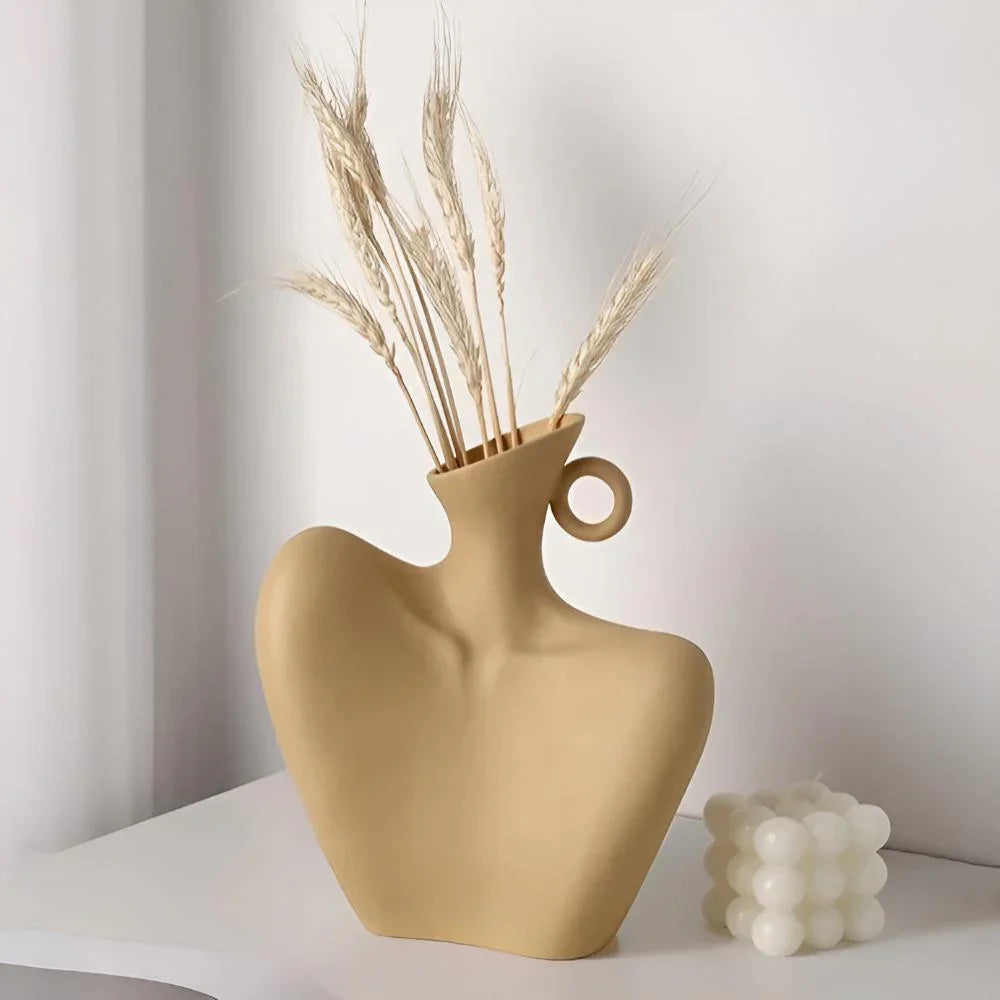 Contemporary Ceramic Vase for Floral Arrangements