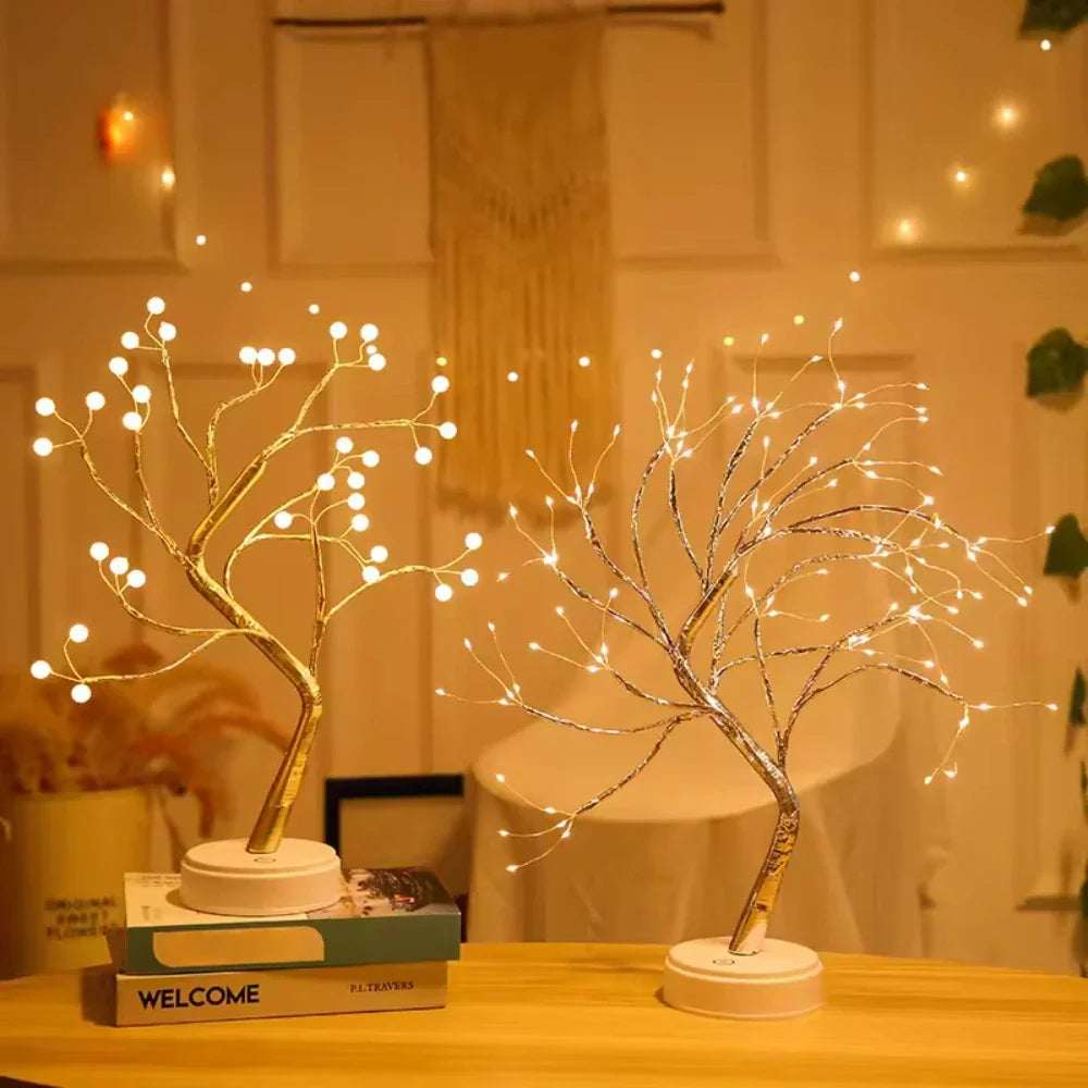 LED Fairy Tree Lights for a Warm and Inviting Room Ambiance