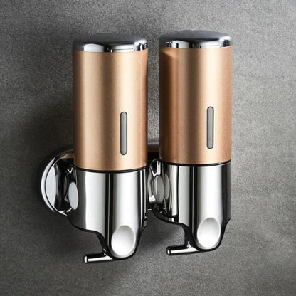 DuoPure Wall-Mounted Soap Dispenser – Elegant Solution for Bathroom Cleanliness