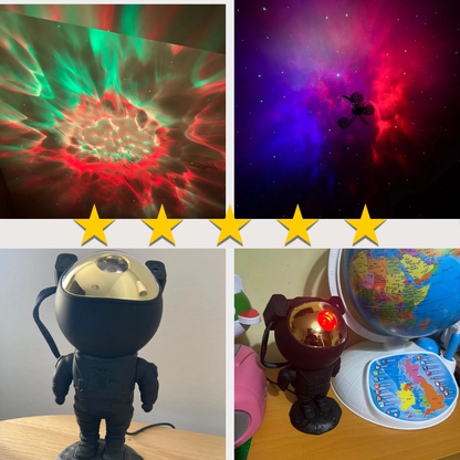 Space-Themed Astronaut Night Light for Kids