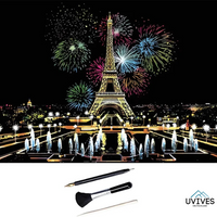 Paris with Fireworks