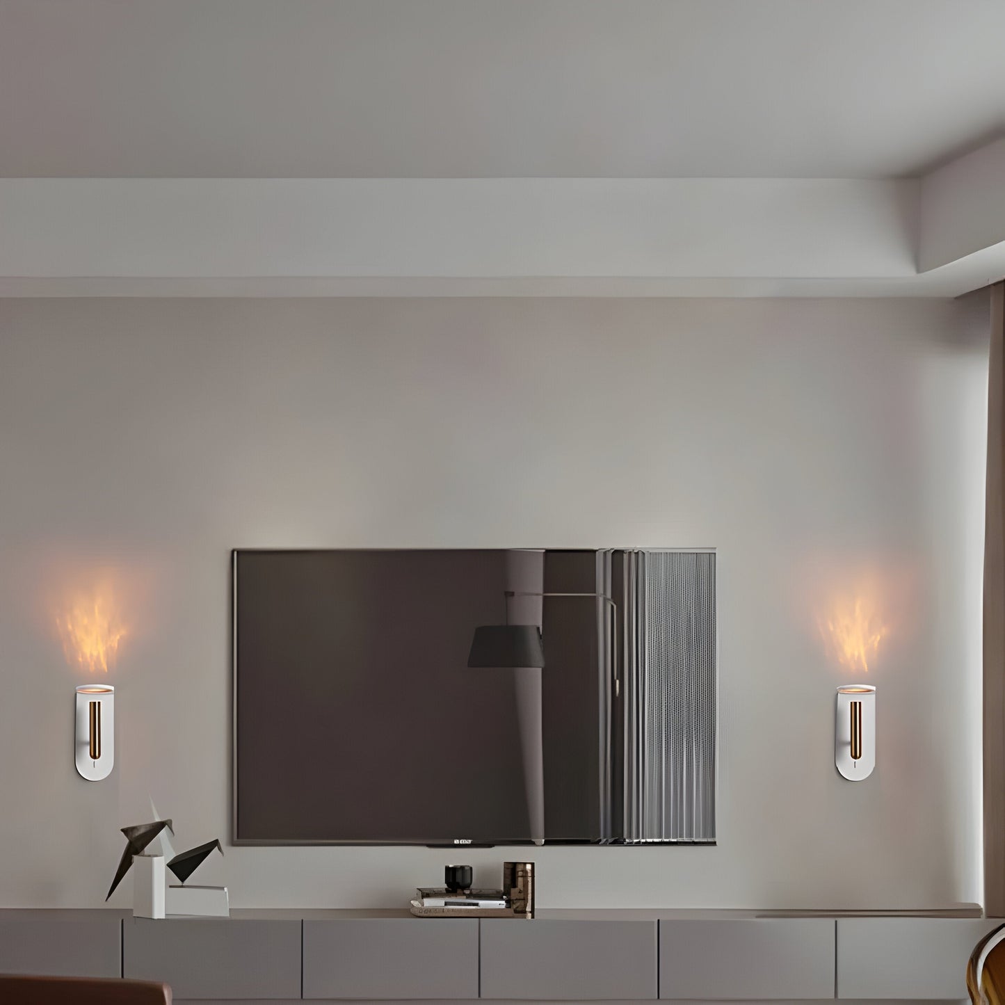 Versatile Scandinavian LED Wall Lamp with Cozy Glow