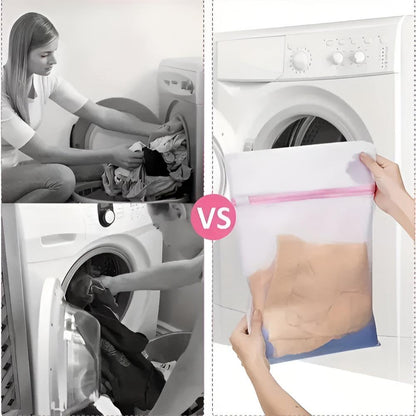 Smart Mesh Laundry Organizers for Effortless Washing