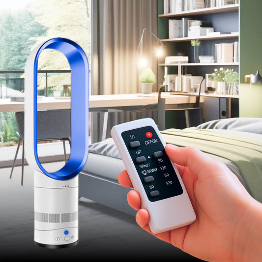 16-Inch Safe Breeze Fan with Remote Control for Ultimate Comfort