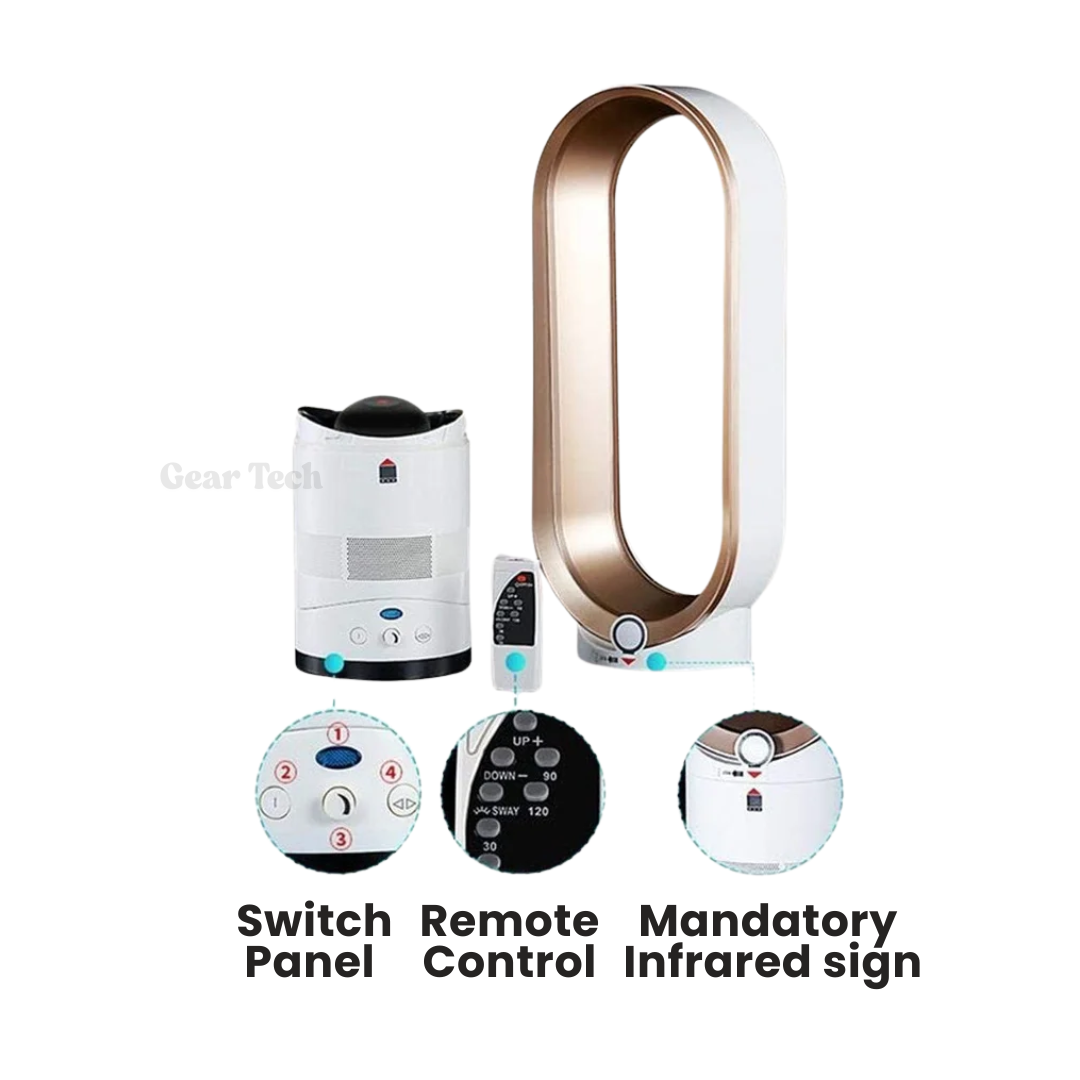 16-Inch Safe Breeze Fan with Remote Control for Ultimate Comfort