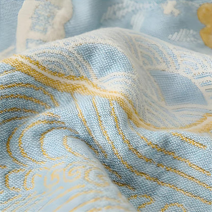 Dual-Sided Coastal Breeze Throw