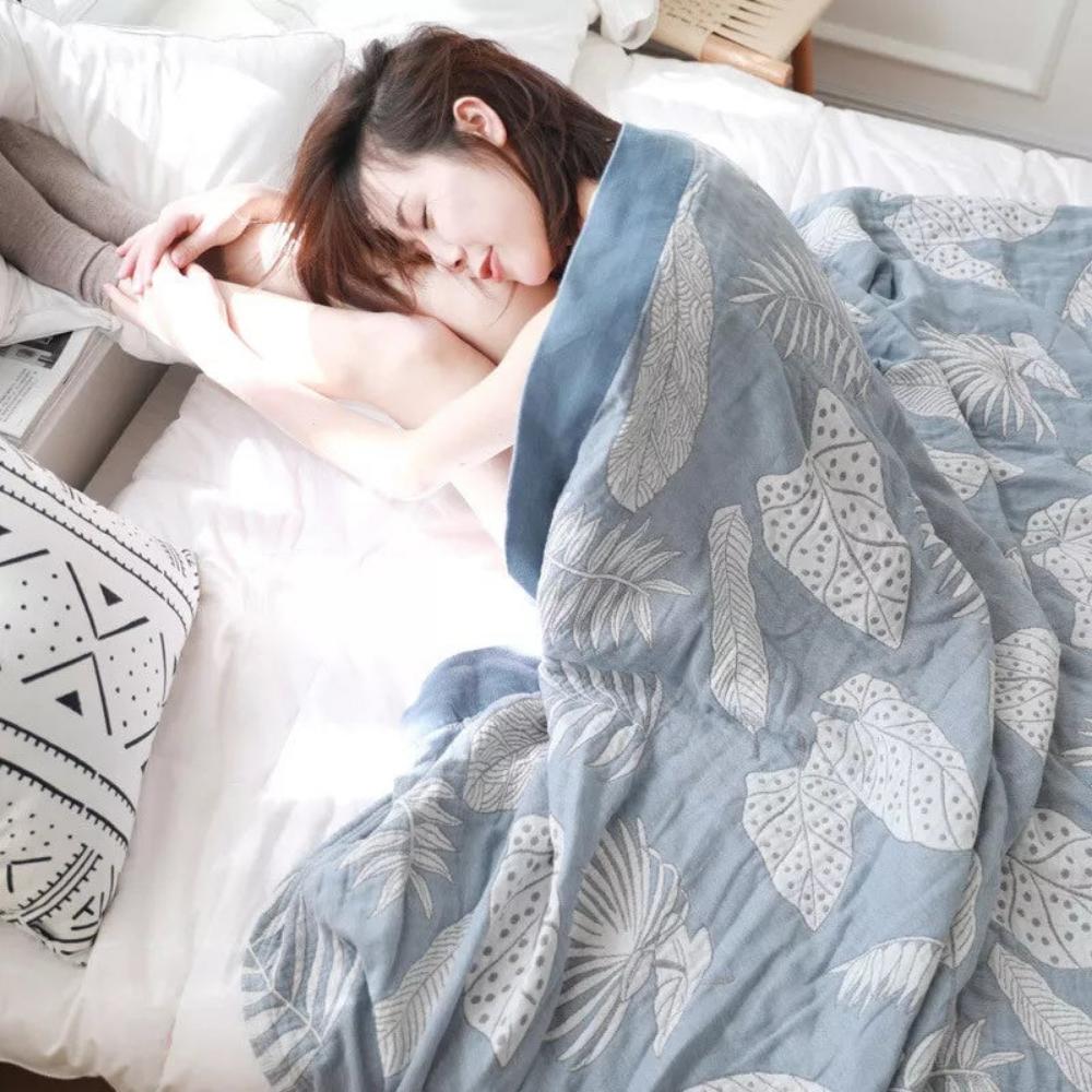 Breezy Cotton Summer Throw Blanket for Comfort and Style