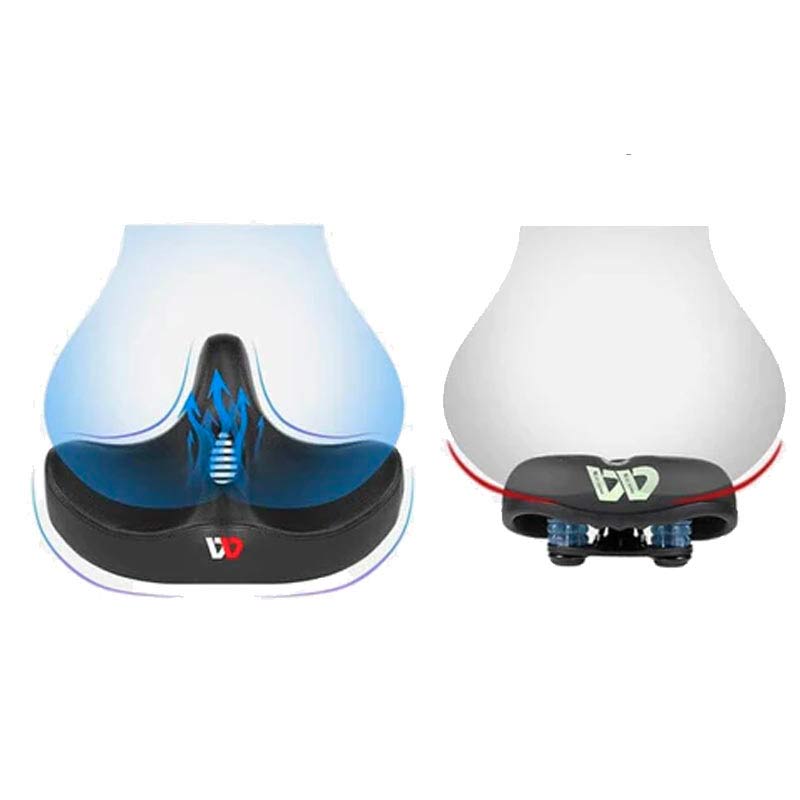 Ergonomic Weather-Resistant Bike Saddle for Comfortable Rides