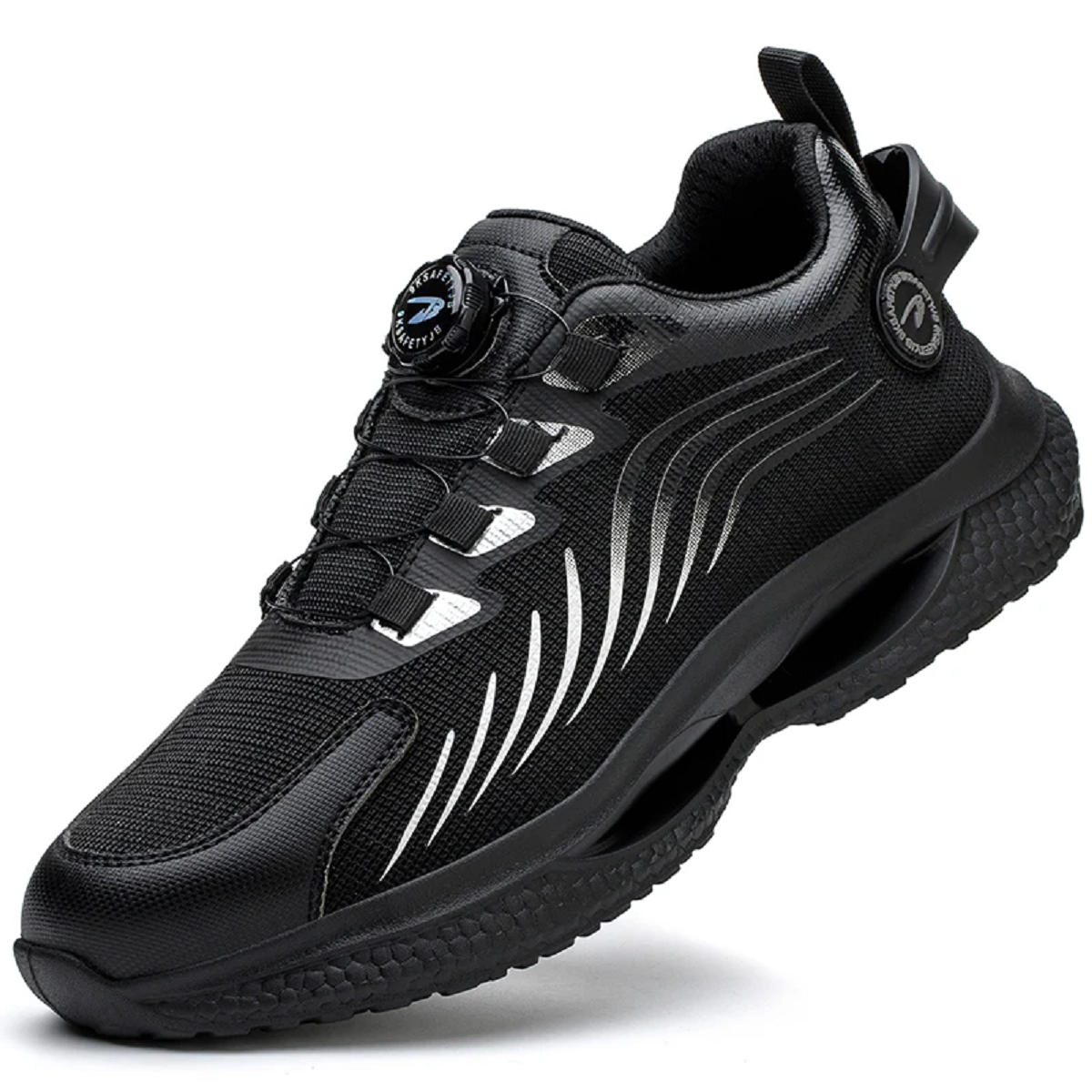 Safety Work Shoes with Rotating Buttons – Anti-Smash and Anti-Puncture