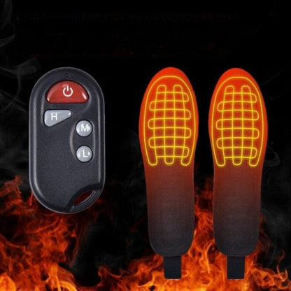 Electric Heated Insoles for Reusable Comfort