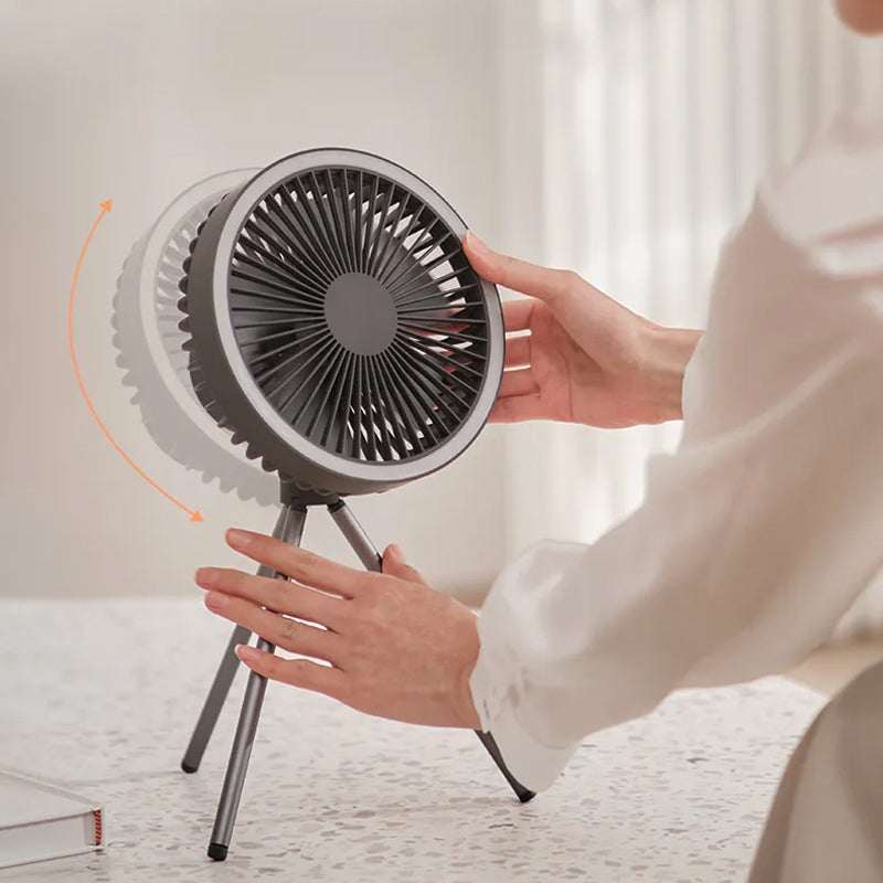 Portable 3-in-1 Smart Fan for Versatile Use