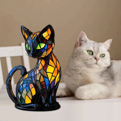 Colorful Cat-Shaped Night Light