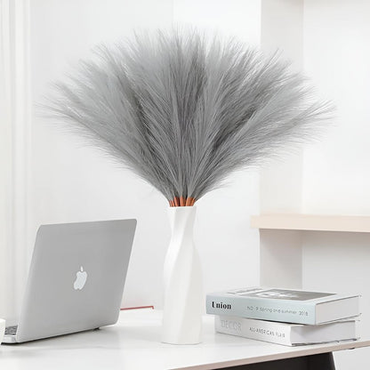 Chic Faux Grass Stems for Home Décor | Set of 3