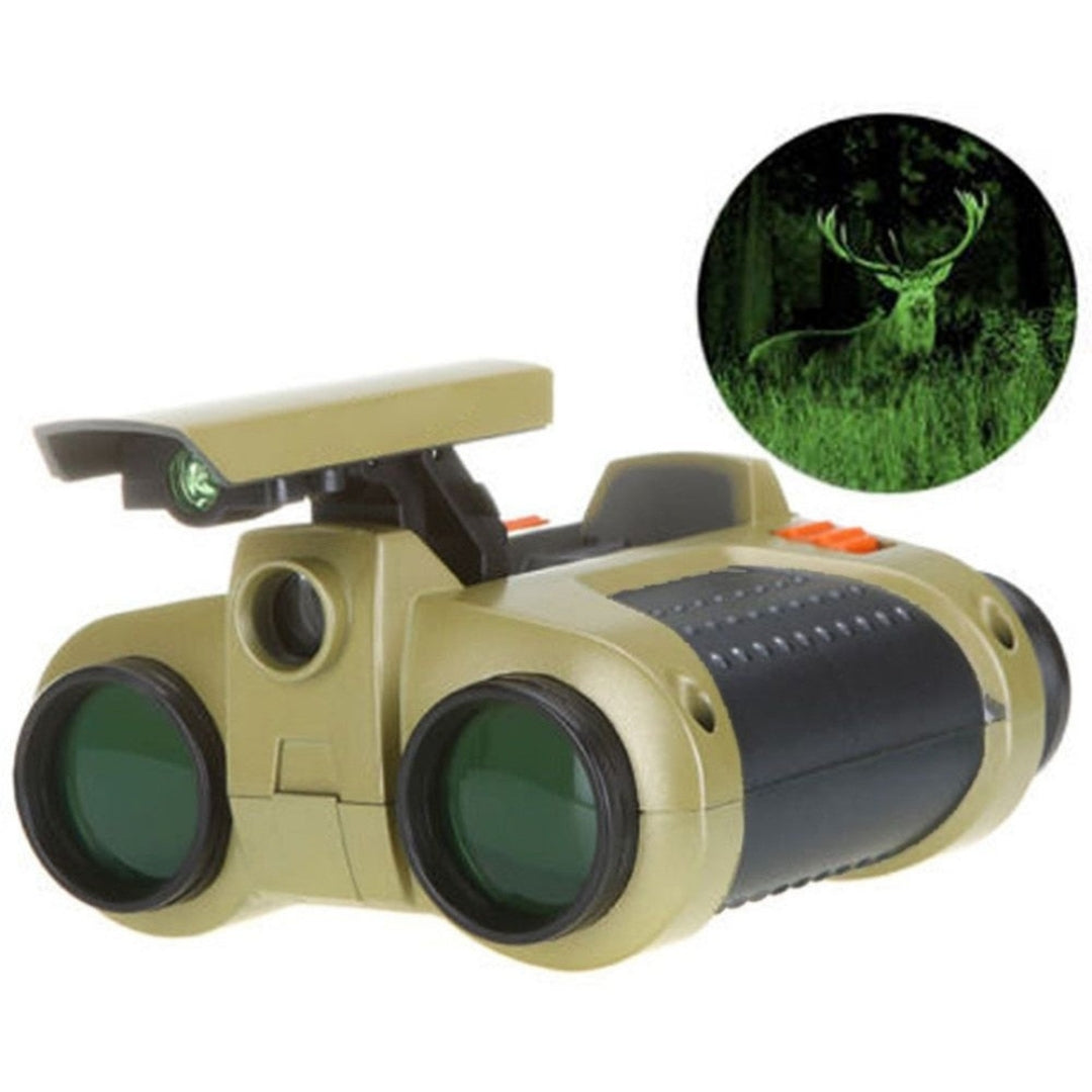 Children's Binoculars with Red Light for Night Vision