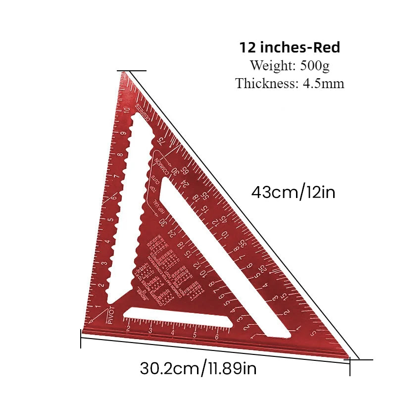 Woodworking Tools Made from Aluminum Alloy