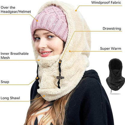 Windproof Heat Protection for Icy Winters - FrostGuard