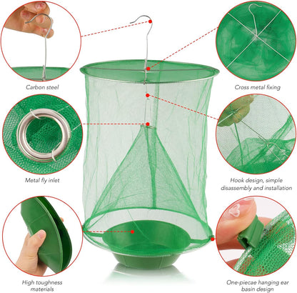 Eco-Friendly Fly Catcher – FlyBuster Duo Set for Home & Garden