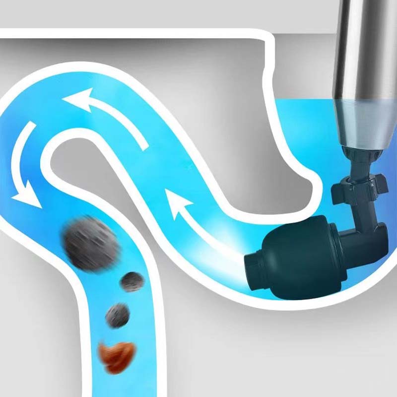 Quickly Eliminates Stubborn Clogs for Clear Drains