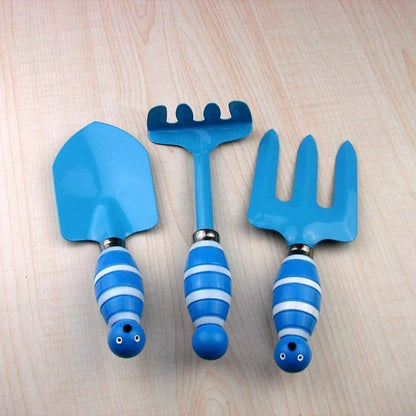 Children's Garden Tool Set – Shovel, Rake, Trowel, Watering Can, Bucket