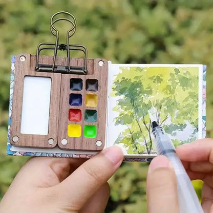 Portable Watercolor Art Set | Paint Anywhere, Anytime