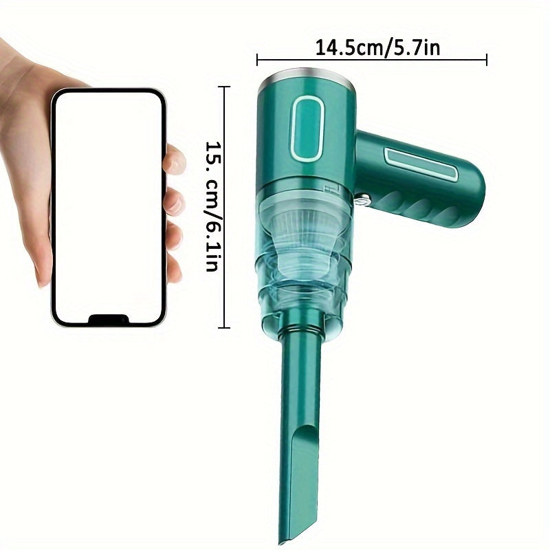 Portable USB Rechargeable Vacuum Cleaner for Home and Car