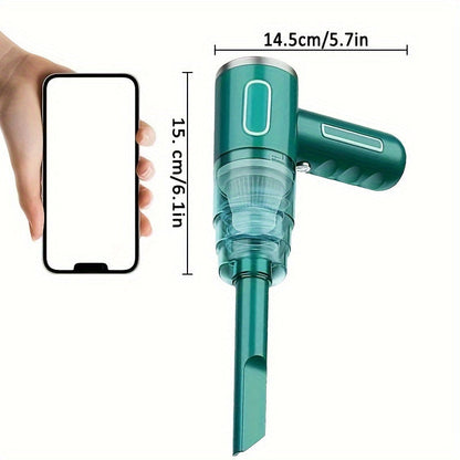 Portable USB Rechargeable Vacuum Cleaner for Home and Car