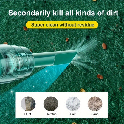 Portable USB Rechargeable Vacuum Cleaner for Home and Car