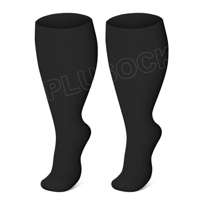Enhanced Comfort Compression Socks for Larger Sizes - Set of 3