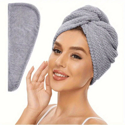 CloudDry - Quick-Dry Microfiber Hair Wrap for Effortless Drying