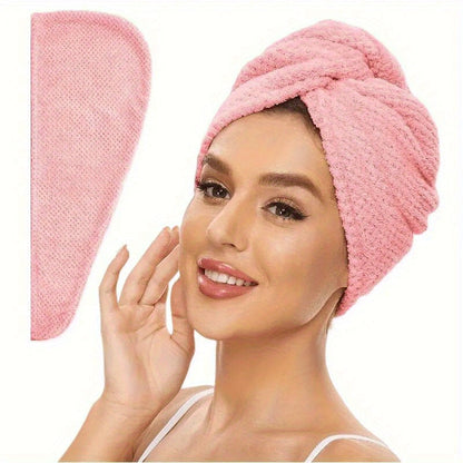 CloudDry - Quick-Dry Microfiber Hair Wrap for Effortless Drying