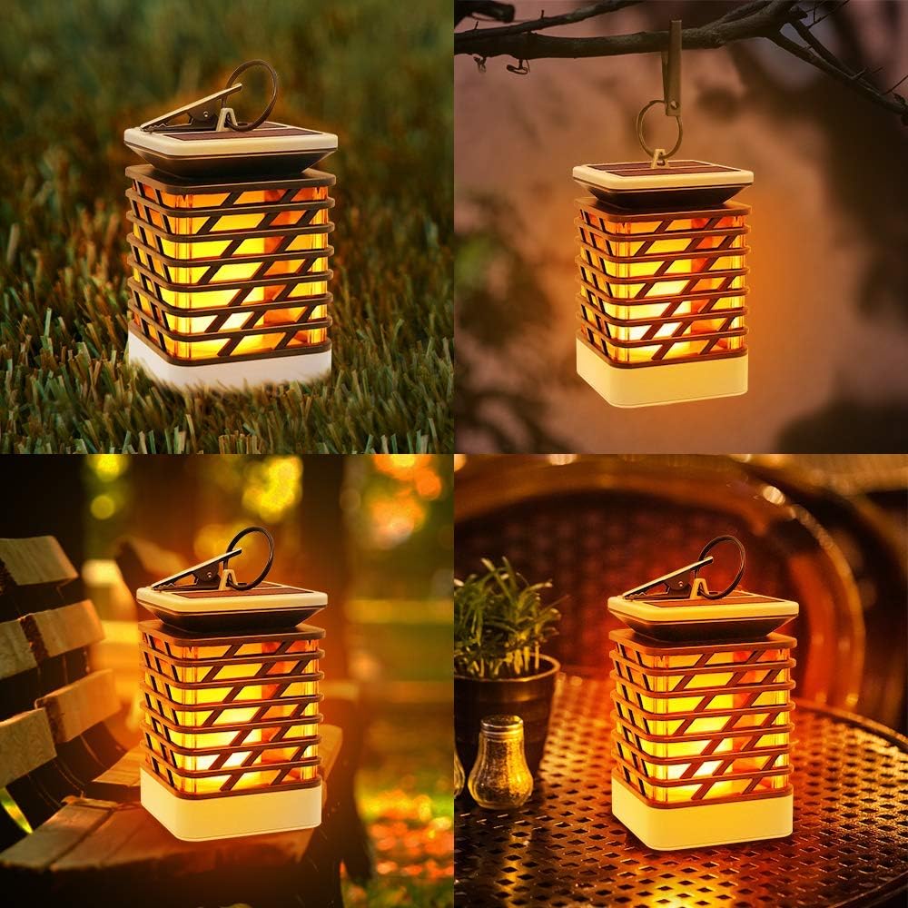 Decorative Solar LED Garden Lantern with Ribbed Design – Outdoor Lighting
