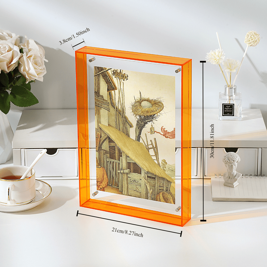 Chic Acrylic Photo Holder – Modern Art Display Stand