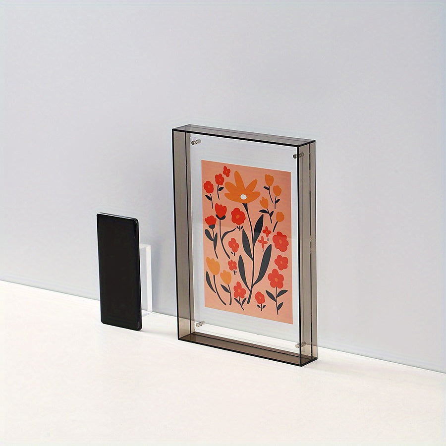 Chic Acrylic Photo Holder – Modern Art Display Stand