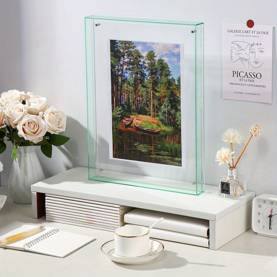 Chic Acrylic Photo Holder – Modern Art Display Stand