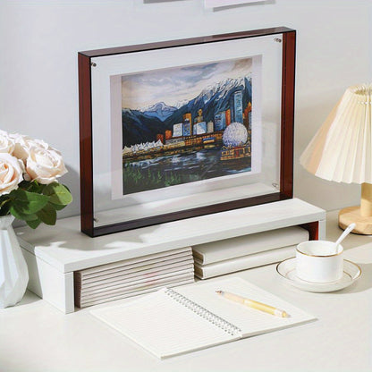 Chic Acrylic Photo Holder – Modern Art Display Stand