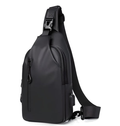 Waterproof Shoulder Bag with Theft Protection Design for Secure Style