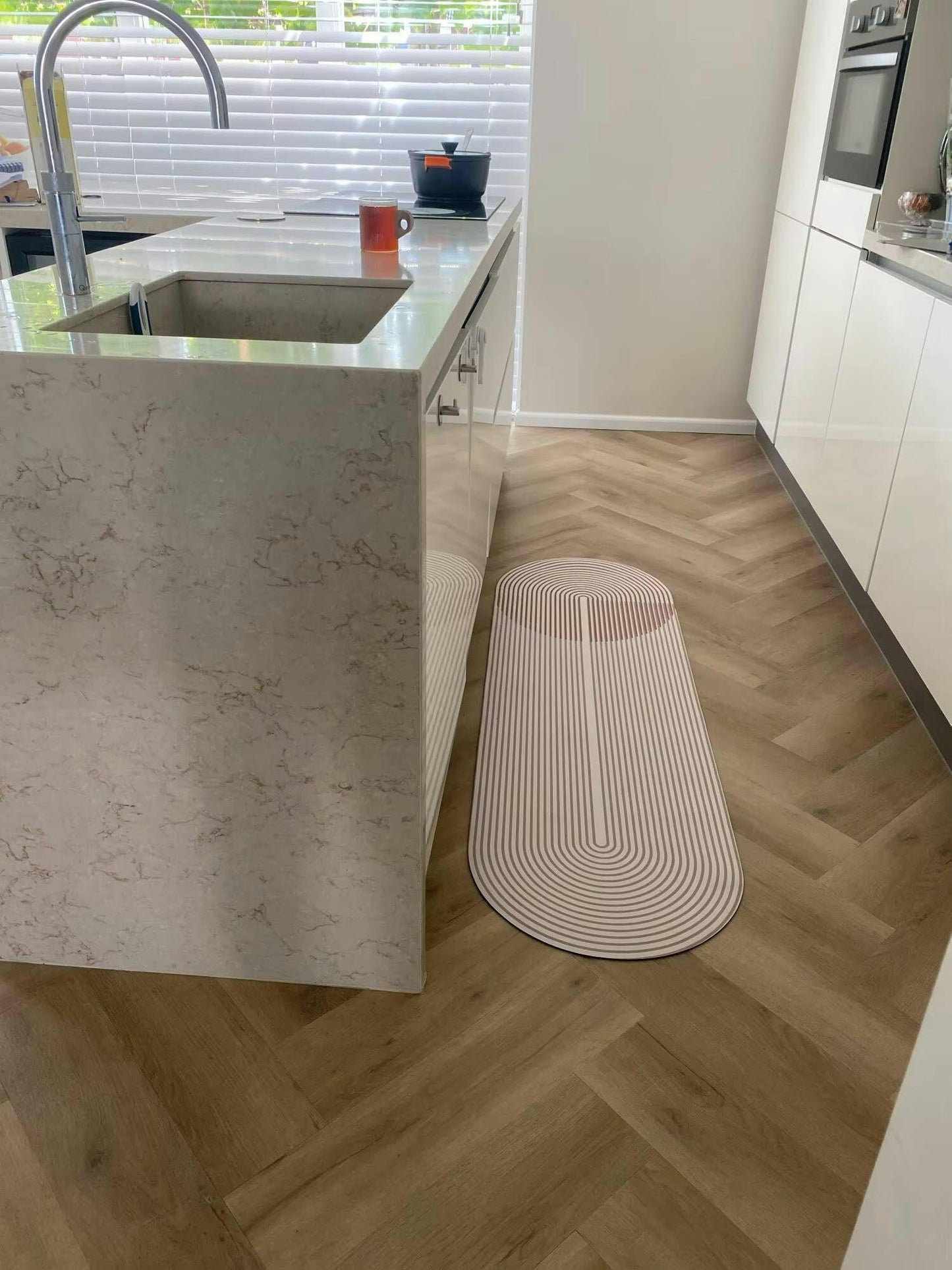 Non-Slip Kitchen Rug with High Absorbency