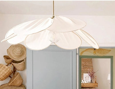 Statement Lighting for Living Room - Floral Pendant Fixture