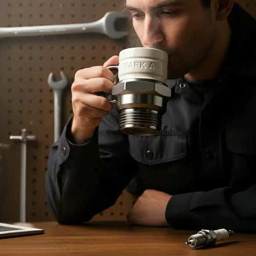 Unbreakable Spark Plug Mug for Bold, Durable Style