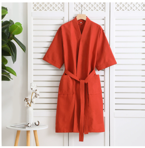 Breathable Cotton Bathrobe for Maximum Comfort
