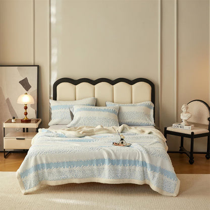 Striped Throw Blanket for Contemporary and Comfortable Living