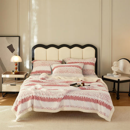 Striped Throw Blanket for Contemporary and Comfortable Living
