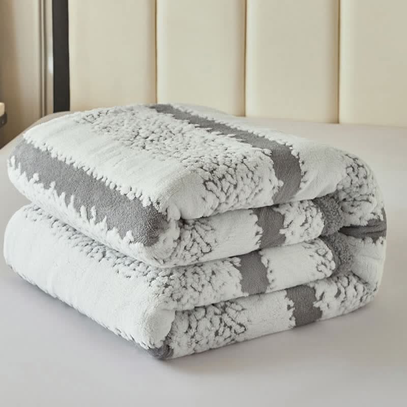 Striped Throw Blanket for Contemporary and Comfortable Living