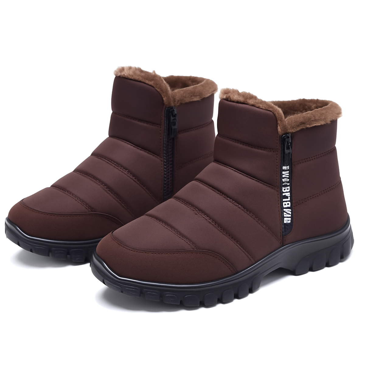 Casual Sneakers for Men - Warm, Non-Slip Winter Footwear with Soft Sole