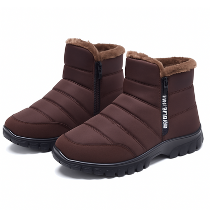Casual Sneakers for Men - Warm, Non-Slip Winter Footwear with Soft Sole