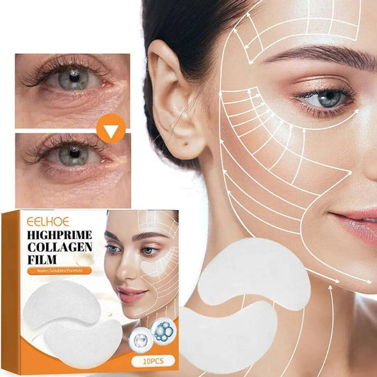 10 Pack Collagen Film Face Masks
