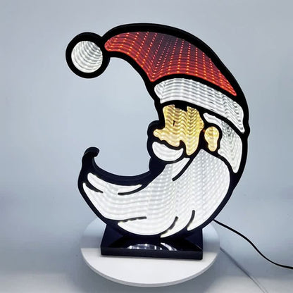 Infinity Santa Lights for Enchanting Holiday Decor