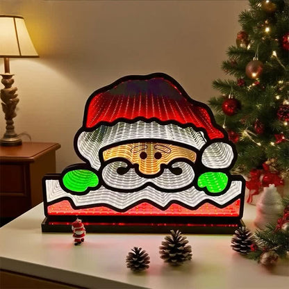 3D Christmas Character Night Lamp for Holiday Decor