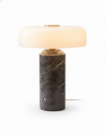 LED Touch-Control Table Lamps with Contemporary Marble Base